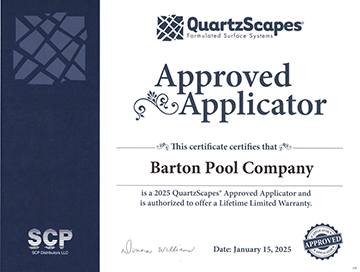 SCP Distributors QuarztScapes Approved Applicator
